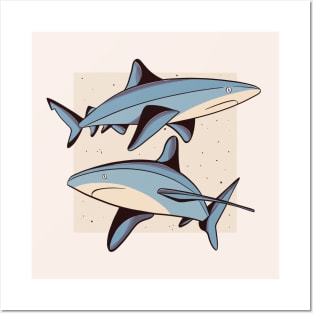 Sharks Posters and Art